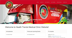 Desktop Screenshot of healthtrendsclinic.com